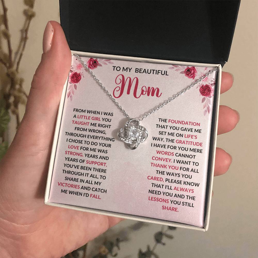 The Perfect Mother's Day Gift-Love Knot Necklace