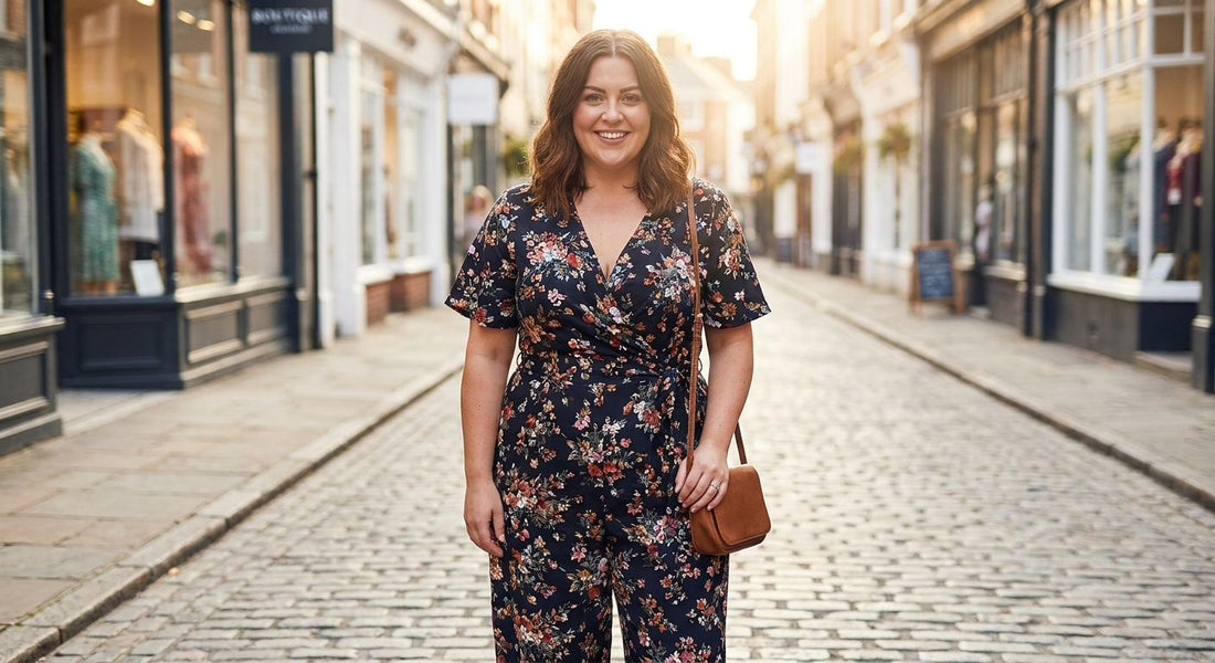 Plus size jumpsuits and rompers for petite frames