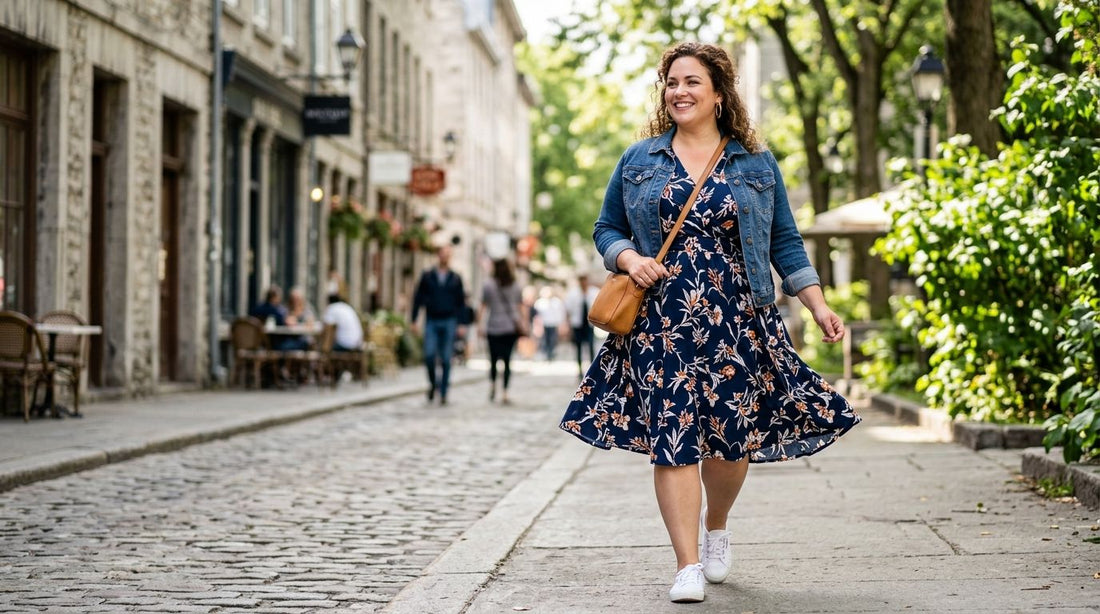 Plus size skater dresses for casual outings