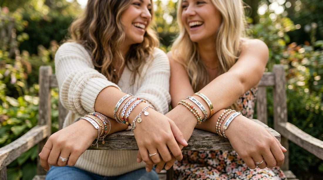 Personalized bracelets for best friends