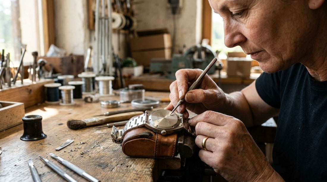 How to engrave a watch for a meaningful gift