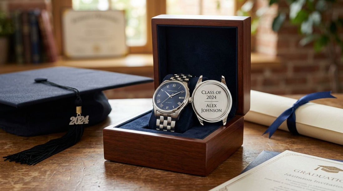 Custom watches for high school graduation gifts