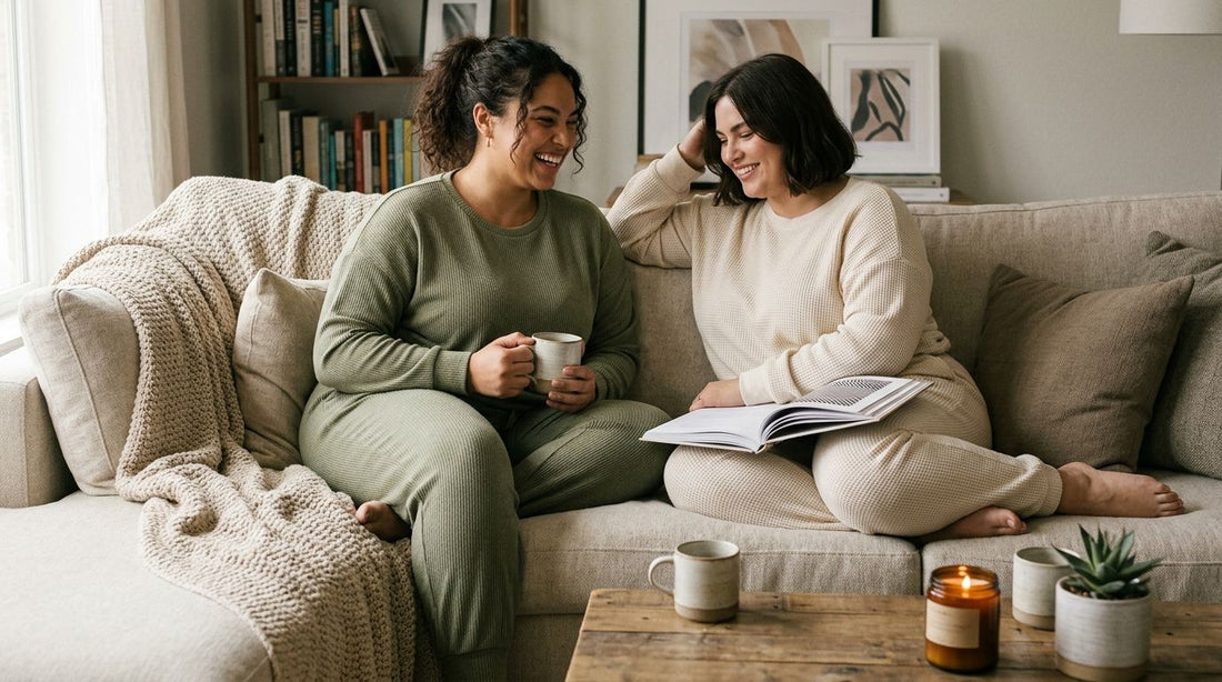 Plus size loungewear sets for cozy nights in