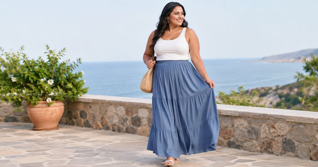 How to Style Plus Size Maxi Skirts for Summer
