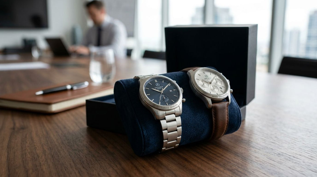 Personalized watches for corporate gifts