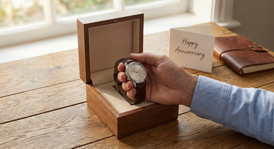 Custom watches for him: anniversary gift ideas