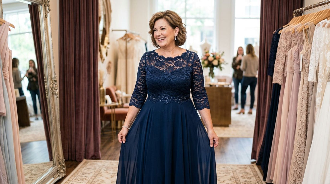 Plus size dresses for mother of the bride