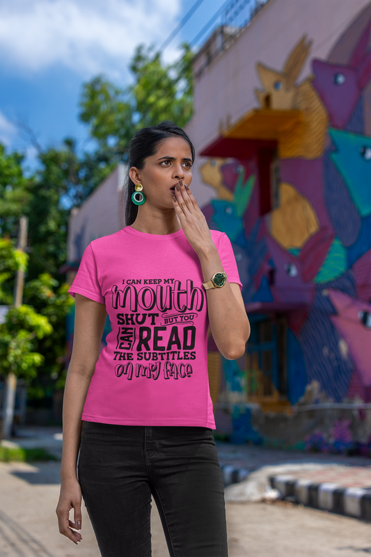 Read The Subtitle- The Softest & Most Comfortable Women's T-Shirt - Shopping Therapy, LLC 