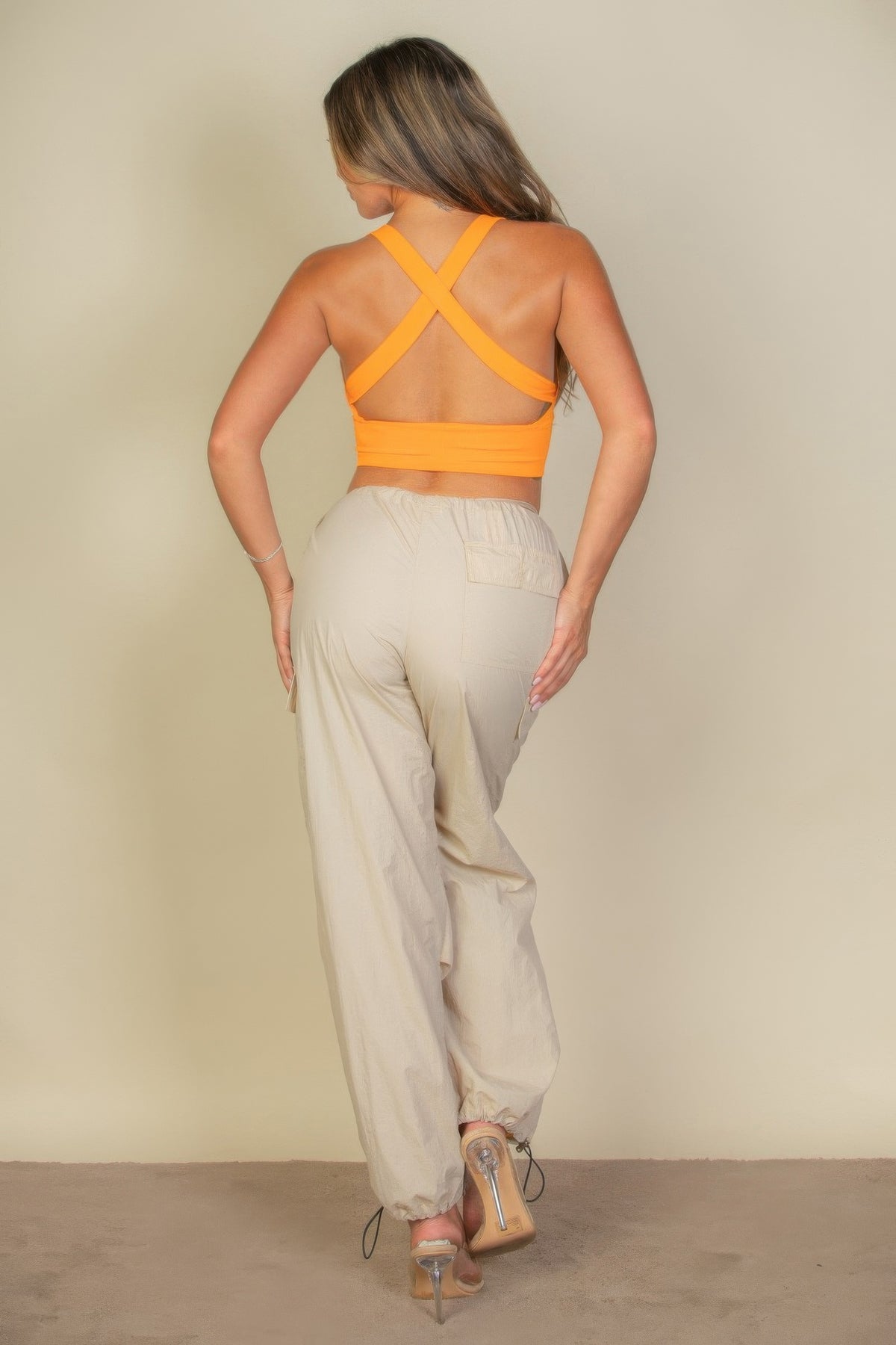 Ribbed Knit Plunge V-Neck Crop Top – Bold, Chic & Comfortable - Shopping Therapy, LLC Top