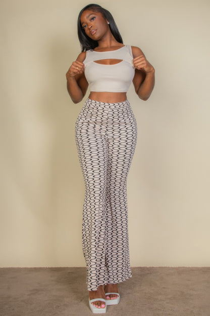 Ribbed Cut-Out Sleeveless Crop Top – Bold & Stylish - Shopping Therapy, LLC Tops