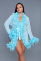 Light Weight Feather Boa Robe