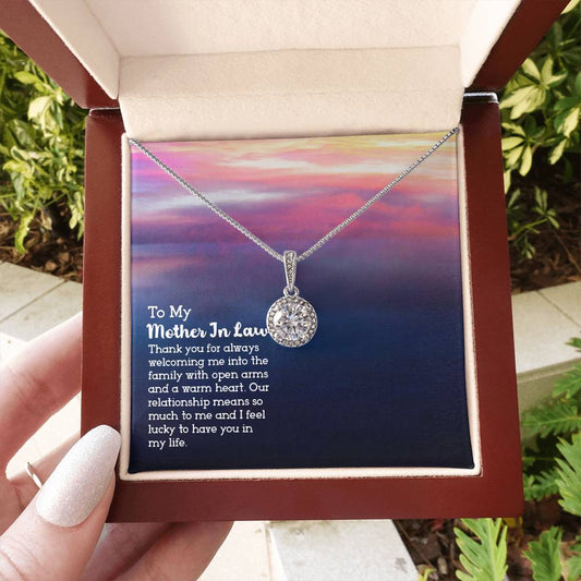 Mother-In-Law Eternal Hope Necklace - Shopping Therapy, LLC Jewelry