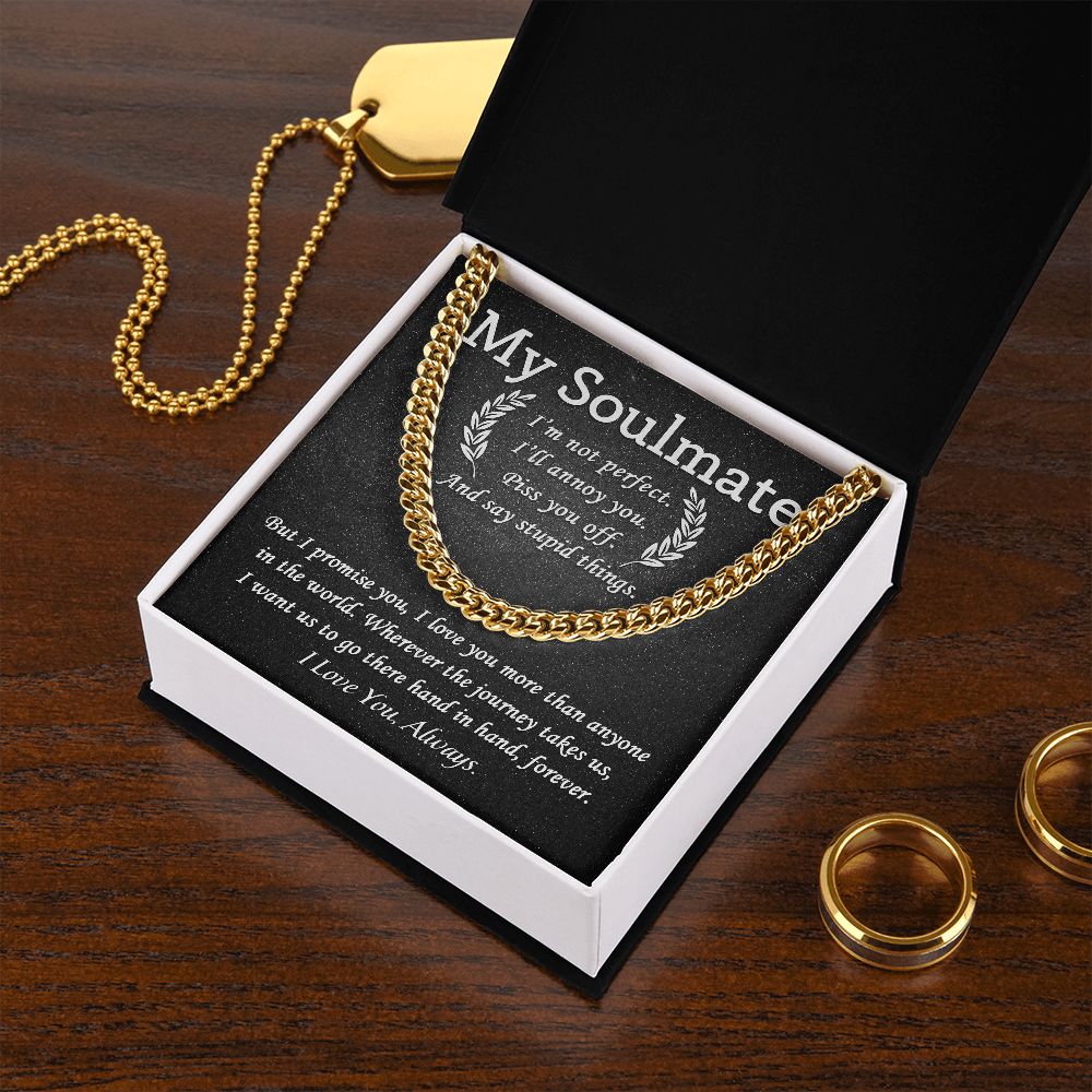 Stupid Things Cuban Link Chain For Men