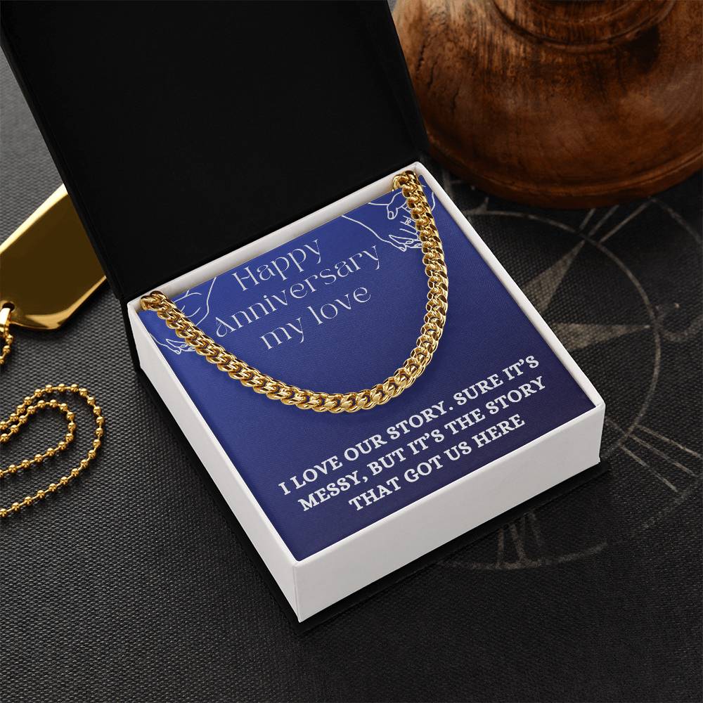 Men’s Cuban Link Chain – Classic Statement Piece for Every Look