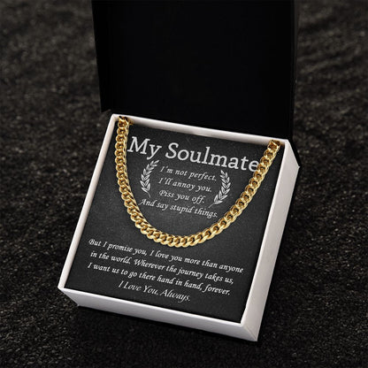 Stupid Things Cuban Link Chain For Men - Shopping Therapy, LLC Jewelry
