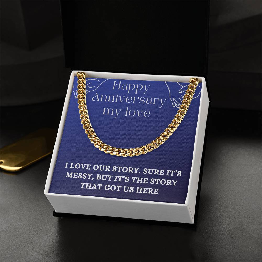 Men’s Cuban Link Chain – Classic Statement Piece for Every Look