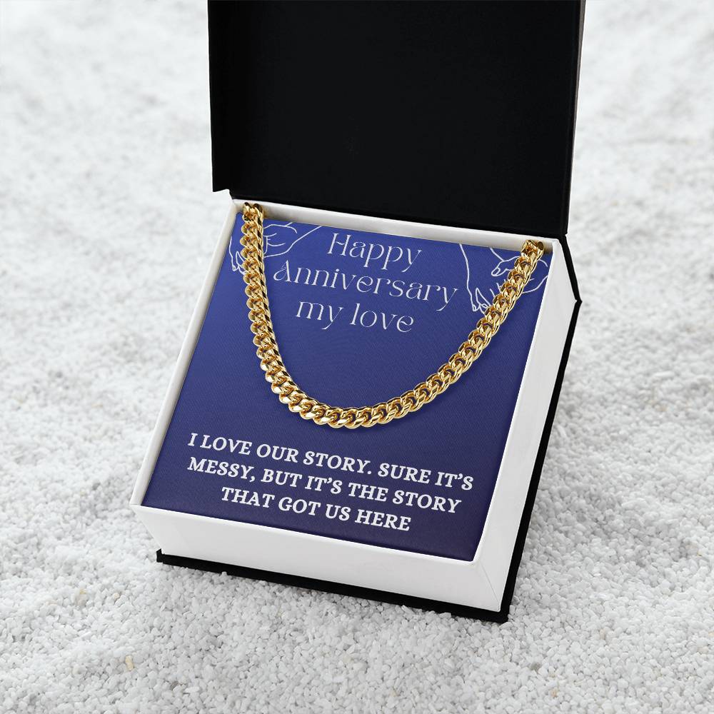Men’s Cuban Link Chain – Classic Statement Piece for Every Look - Shopping Therapy, LLC Jewelry