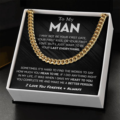 Cuban Link Chain for Men - Shopping Therapy, LLC Jewelry