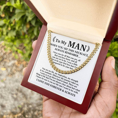 Always Remember Cuban Link Men's Chain - Shopping Therapy Jewelry