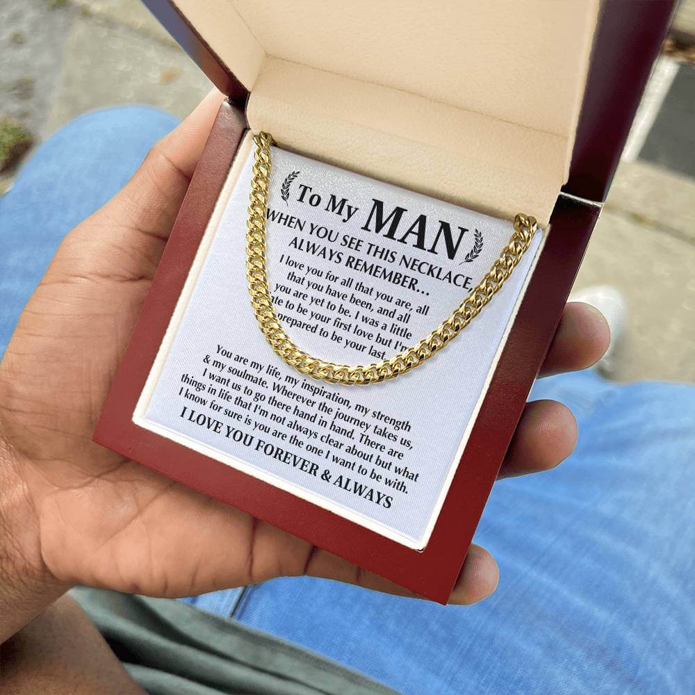 Always Remember Cuban Link Men's Chain - Shopping Therapy Jewelry