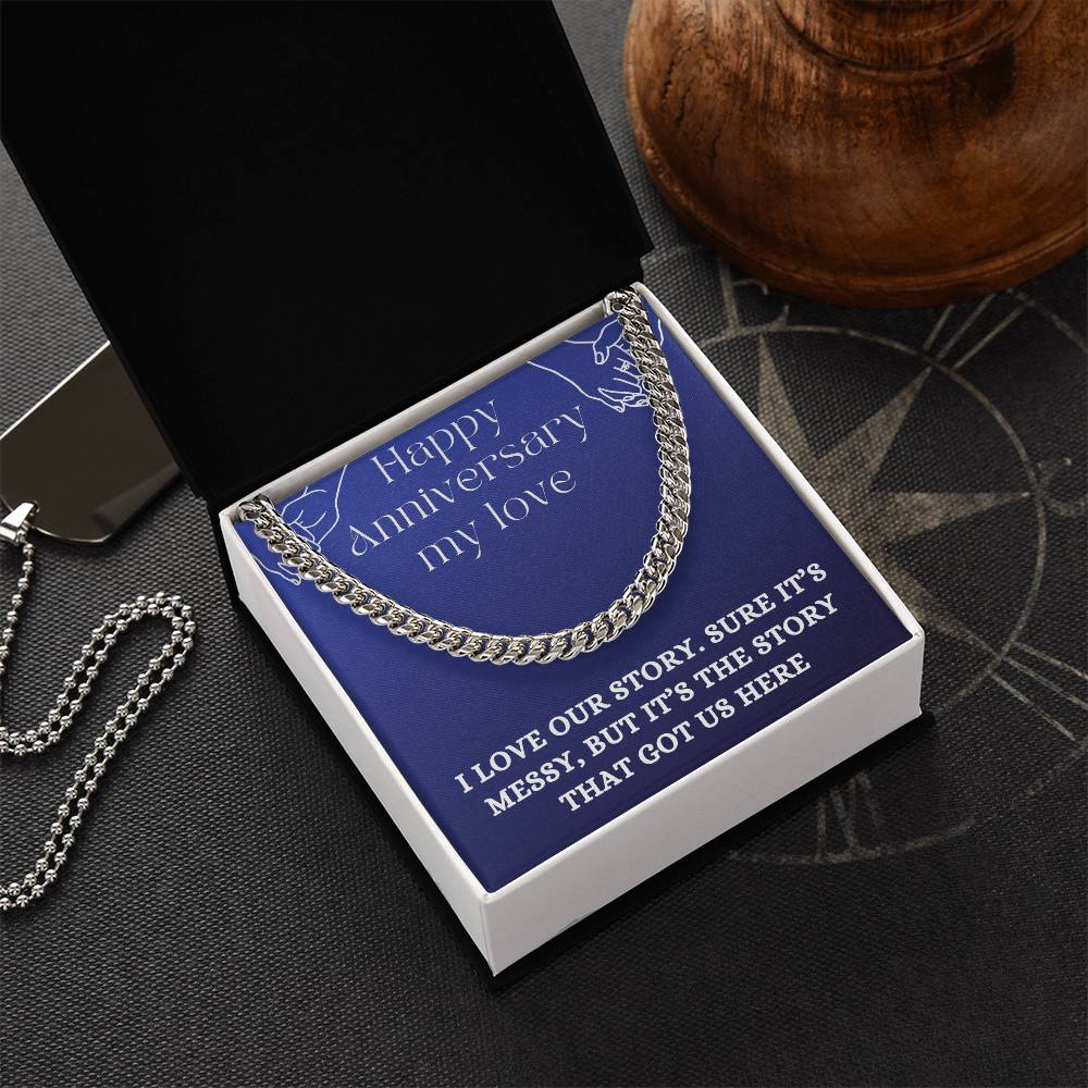 Men’s Cuban Link Chain – Classic Statement Piece for Every Look - Shopping Therapy, LLC Jewelry