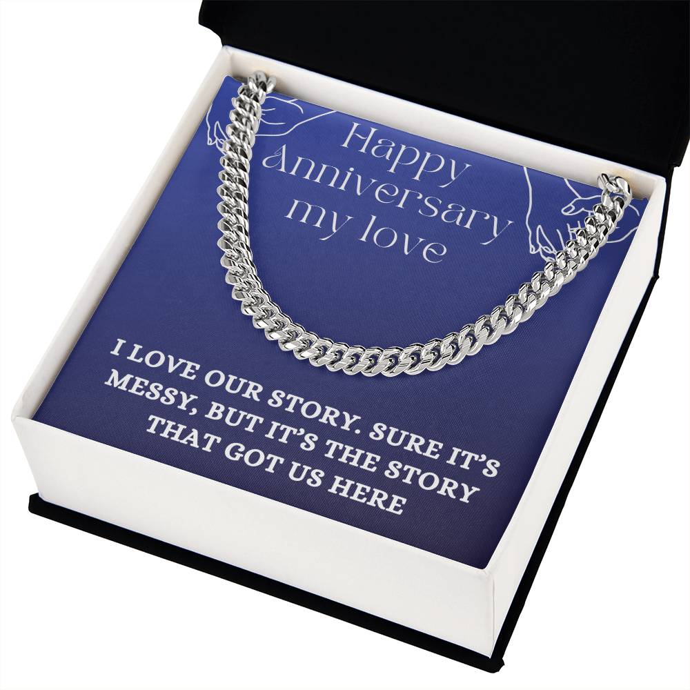 Men’s Cuban Link Chain – Classic Statement Piece for Every Look