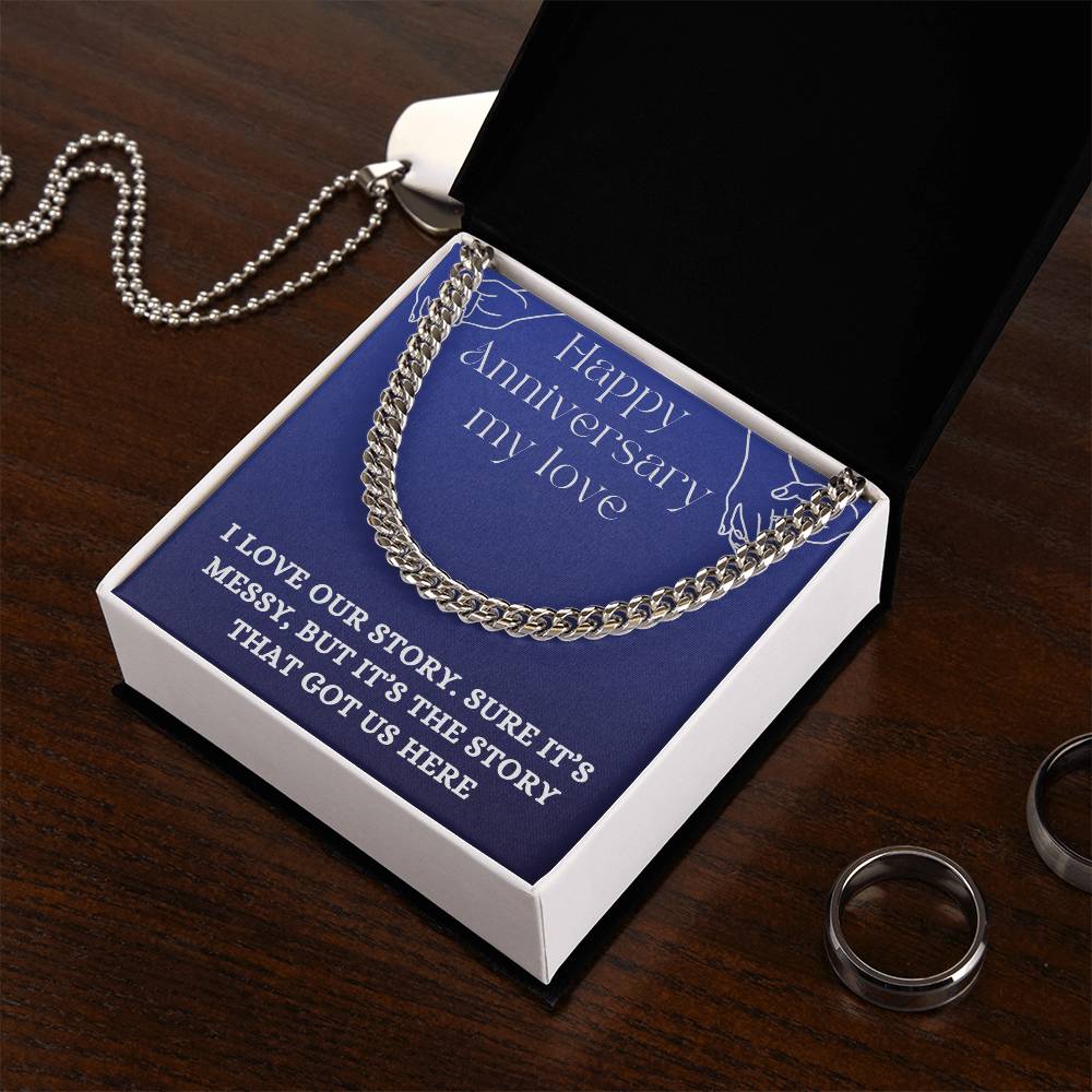 Men’s Cuban Link Chain – Classic Statement Piece for Every Look - Shopping Therapy, LLC Jewelry