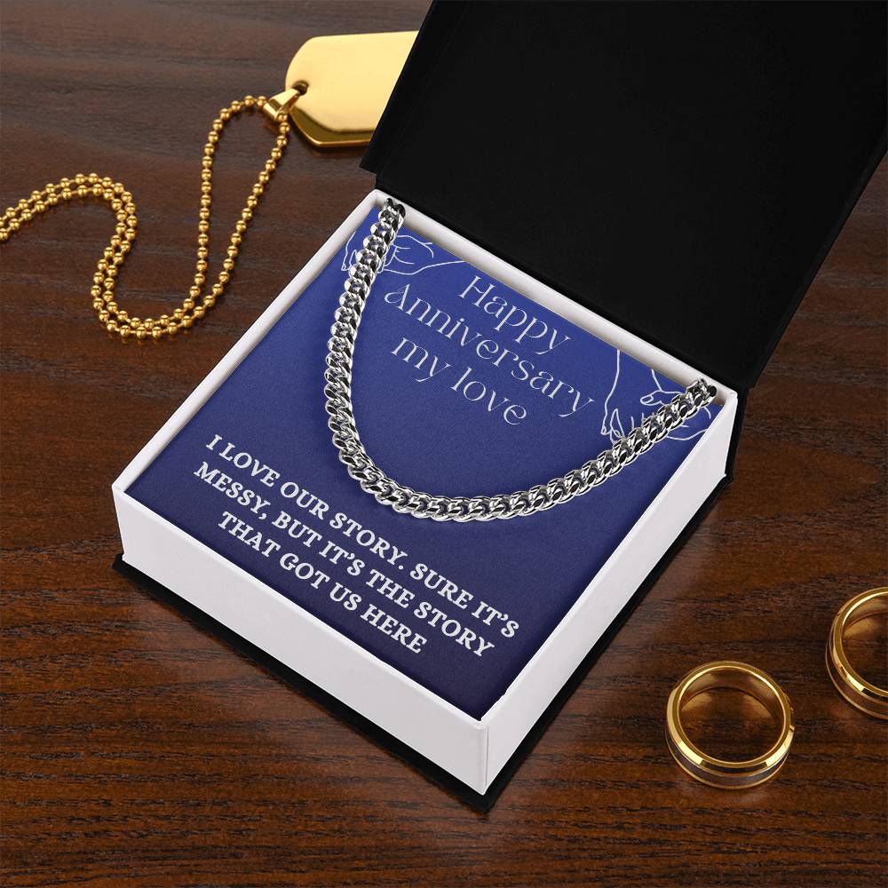 Men’s Cuban Link Chain – Classic Statement Piece for Every Look