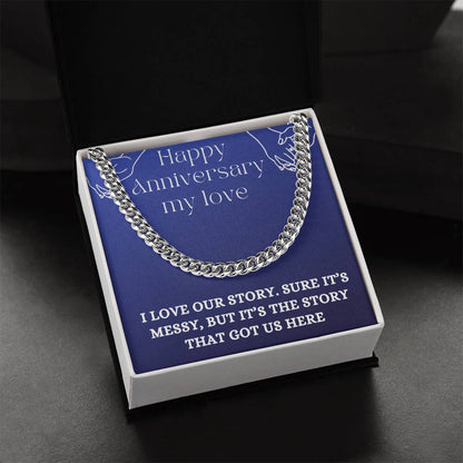 Men’s Cuban Link Chain – Classic Statement Piece for Every Look - Shopping Therapy, LLC Jewelry