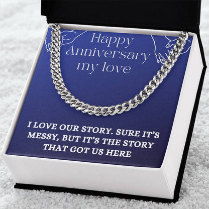 Men’s Cuban Link Chain – Classic Statement Piece for Every Look - Shopping Therapy, LLC Jewelry