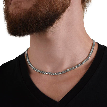 To My Hero Cuban Link Chain For Men