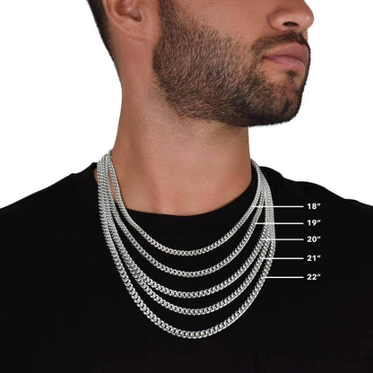 Always And Forever Men's Cuban Link Chain - Shopping Therapy, LLC Jewelry