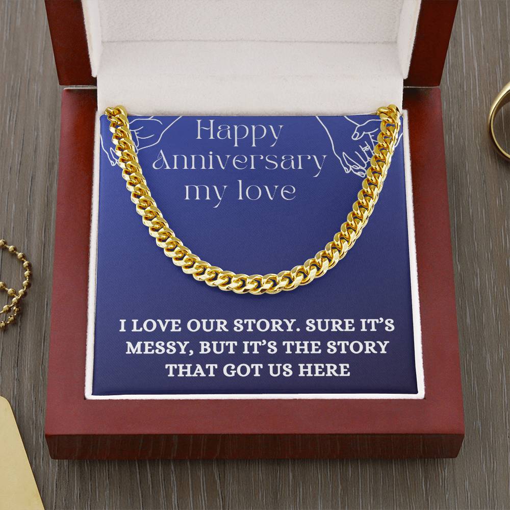 Men’s Cuban Link Chain – Classic Statement Piece for Every Look - Shopping Therapy, LLC Jewelry