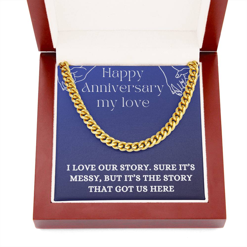 Men’s Cuban Link Chain – Classic Statement Piece for Every Look - Shopping Therapy, LLC Jewelry