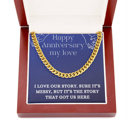 Men’s Cuban Link Chain – Classic Statement Piece for Every Look - Shopping Therapy, LLC Jewelry