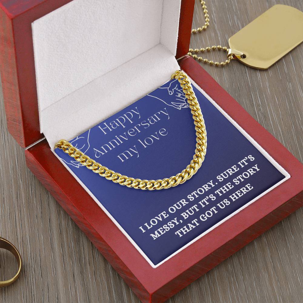 Men’s Cuban Link Chain – Classic Statement Piece for Every Look