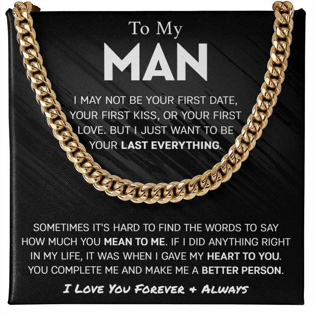 Cuban Link Chain for Men - Shopping Therapy, LLC Jewelry