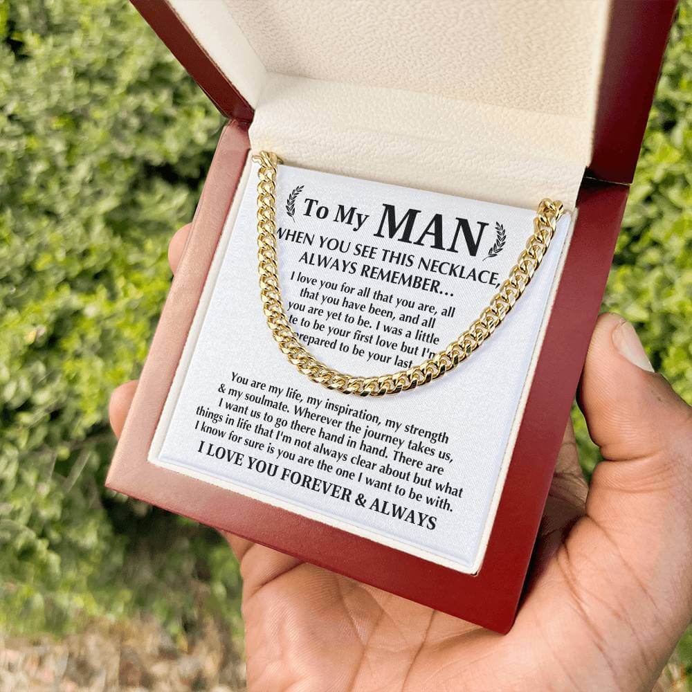 Always Remember Cuban Link Men's Chain - Shopping Therapy Jewelry