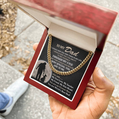 Worlds's Best Cuban Link Chain-Bold Gift For Fathers - Shopping Therapy, LLC Jewelry