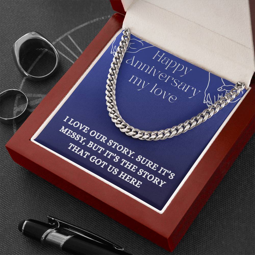 Men’s Cuban Link Chain – Classic Statement Piece for Every Look