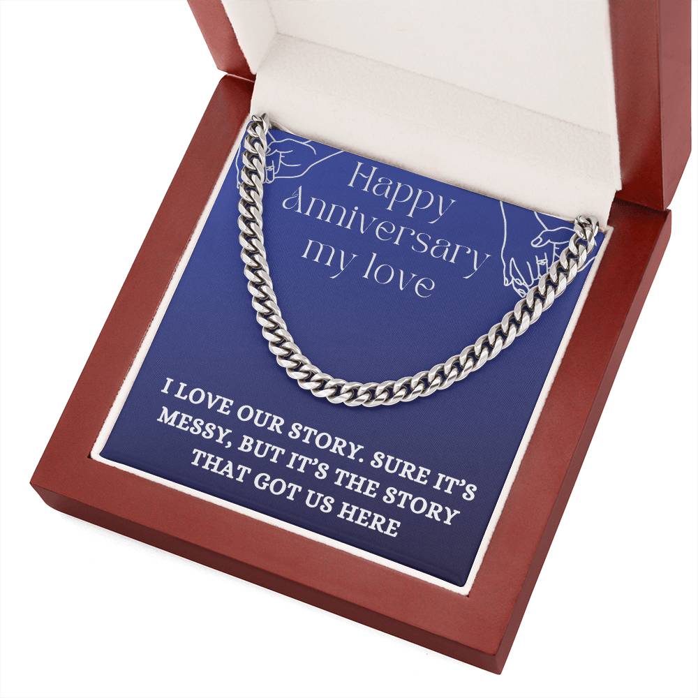 Men’s Cuban Link Chain – Classic Statement Piece for Every Look - Shopping Therapy, LLC Jewelry