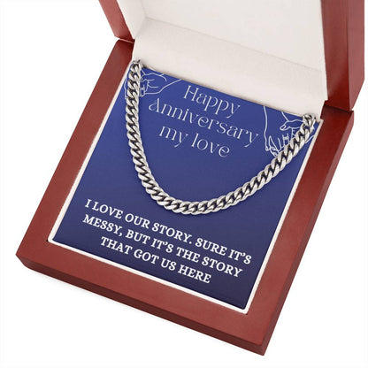 Men’s Cuban Link Chain – Classic Statement Piece for Every Look - Shopping Therapy, LLC Jewelry