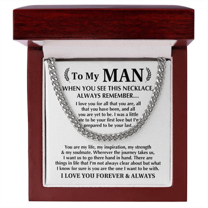 Always Remember Cuban Link Men's Chain - Shopping Therapy Jewelry