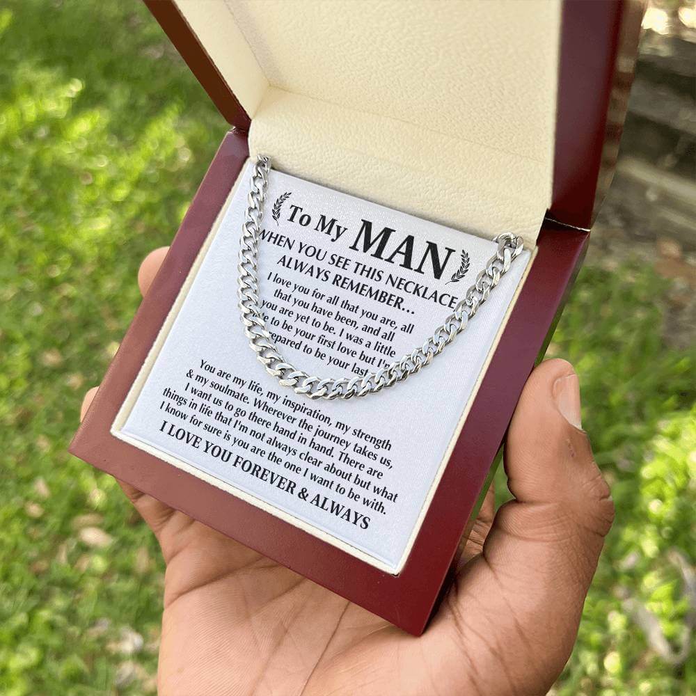 Always Remember Cuban Link Men's Chain - Shopping Therapy Jewelry