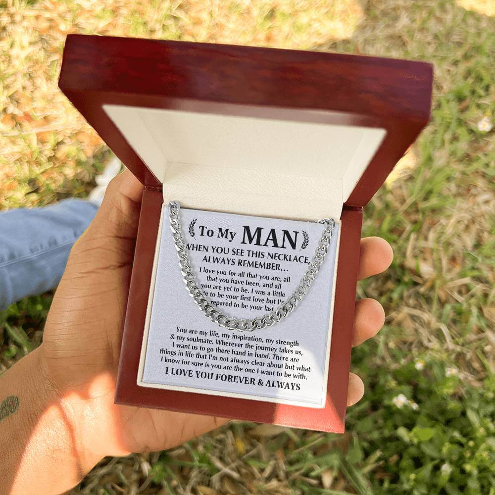 Always Remember Cuban Link Men's Chain