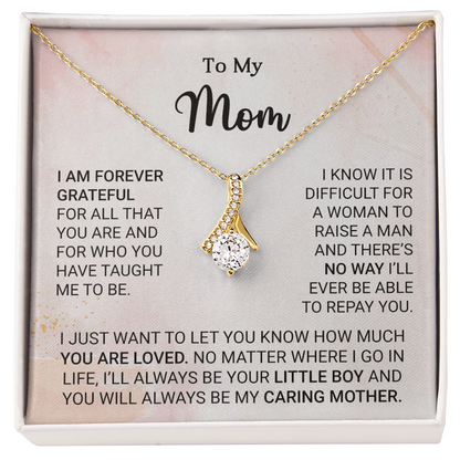 I Am Forever Grateful-Necklace For Mom - Shopping Therapy, LLC Jewelry