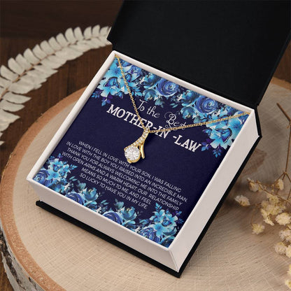 Best Mother-In-Law Alluring Beauty Necklace - Shopping Therapy, LLC Jewelry