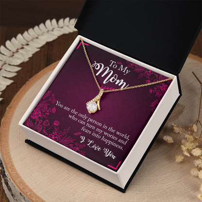 The Only Person In the World-Alluring Beauty Necklace Gift For Mom - Shopping Therapy, LLC Jewelry