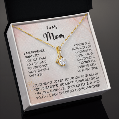 I Am Forever Grateful-Necklace For Mom - Shopping Therapy, LLC Jewelry