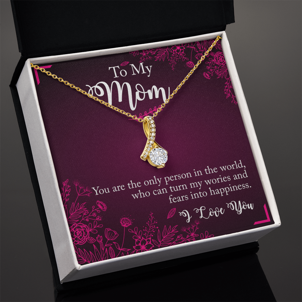 The Only Person In the World-Alluring Beauty Necklace Gift For Mom